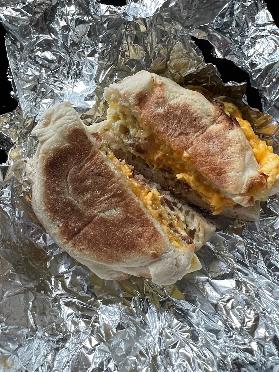 Bacon Egg and Cheese Muffin