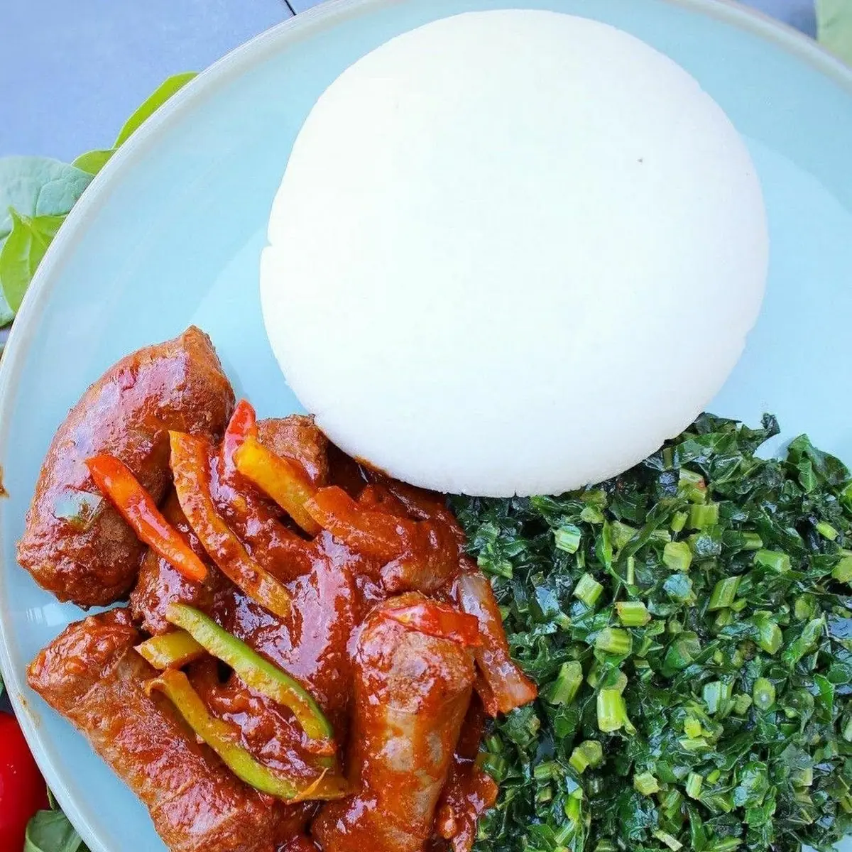 Ugali Beef Stew Includes Chicken