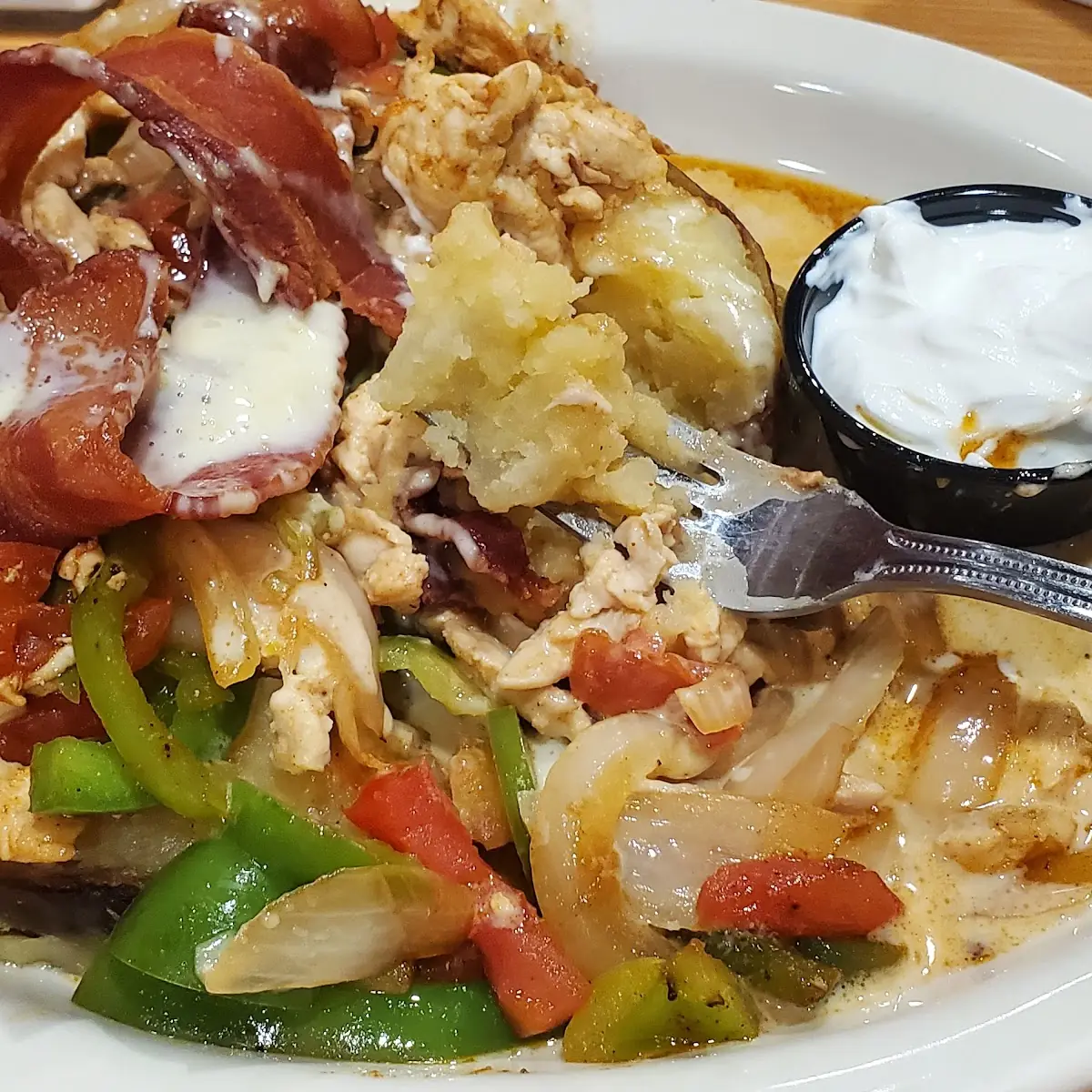 Baked Potato Fajitas
