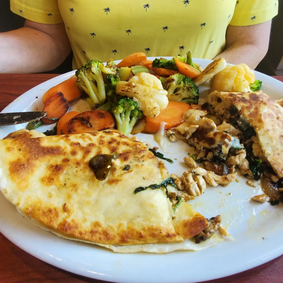 Quesadilla Chicken & Spinach