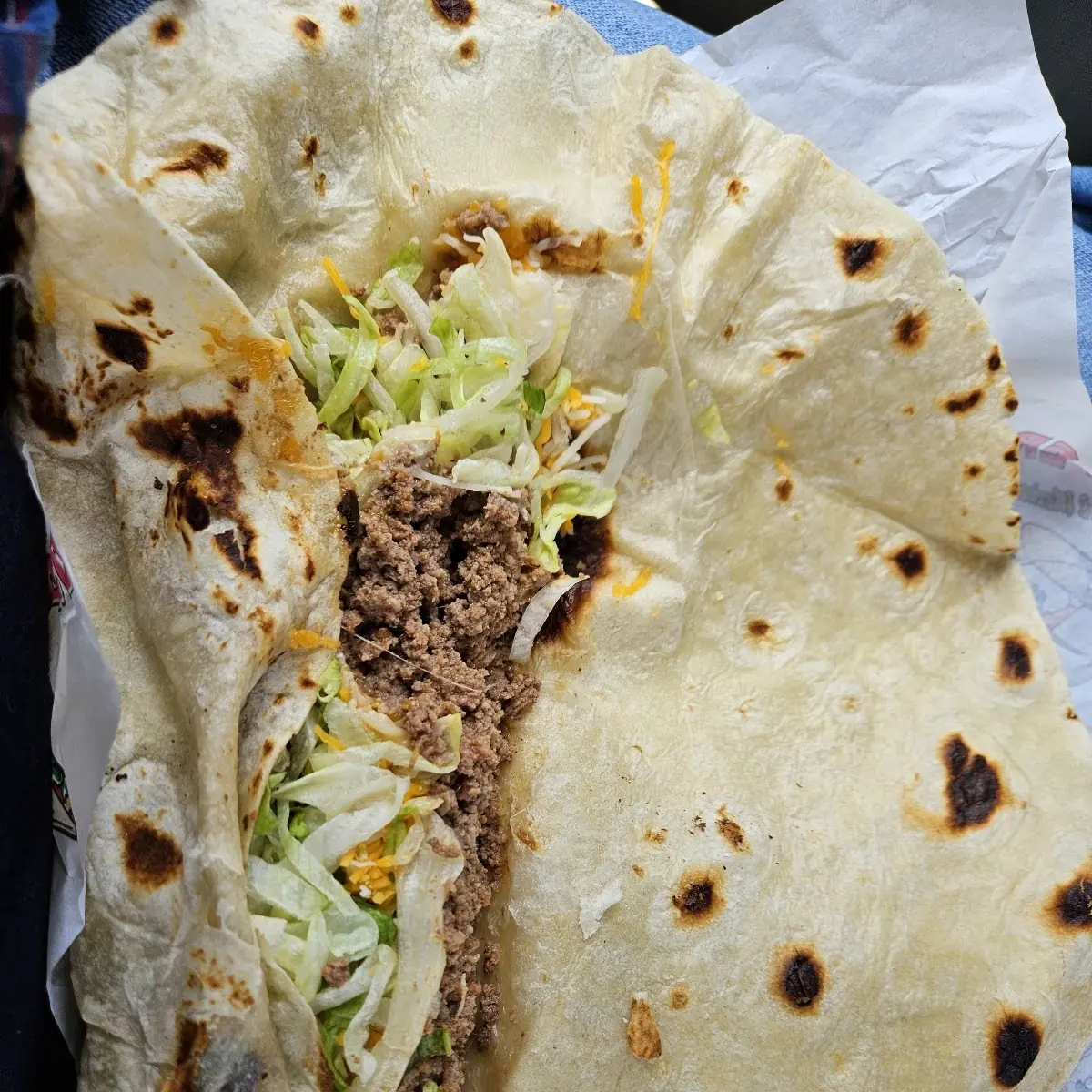 Ground Beef Burrito