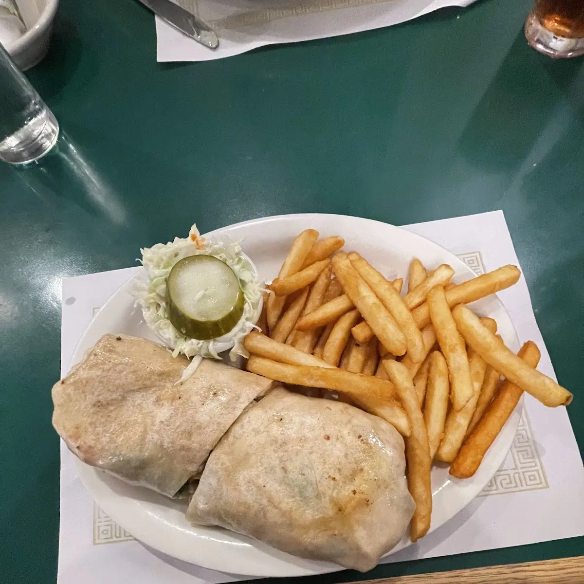 Cajun Chicken Wrap