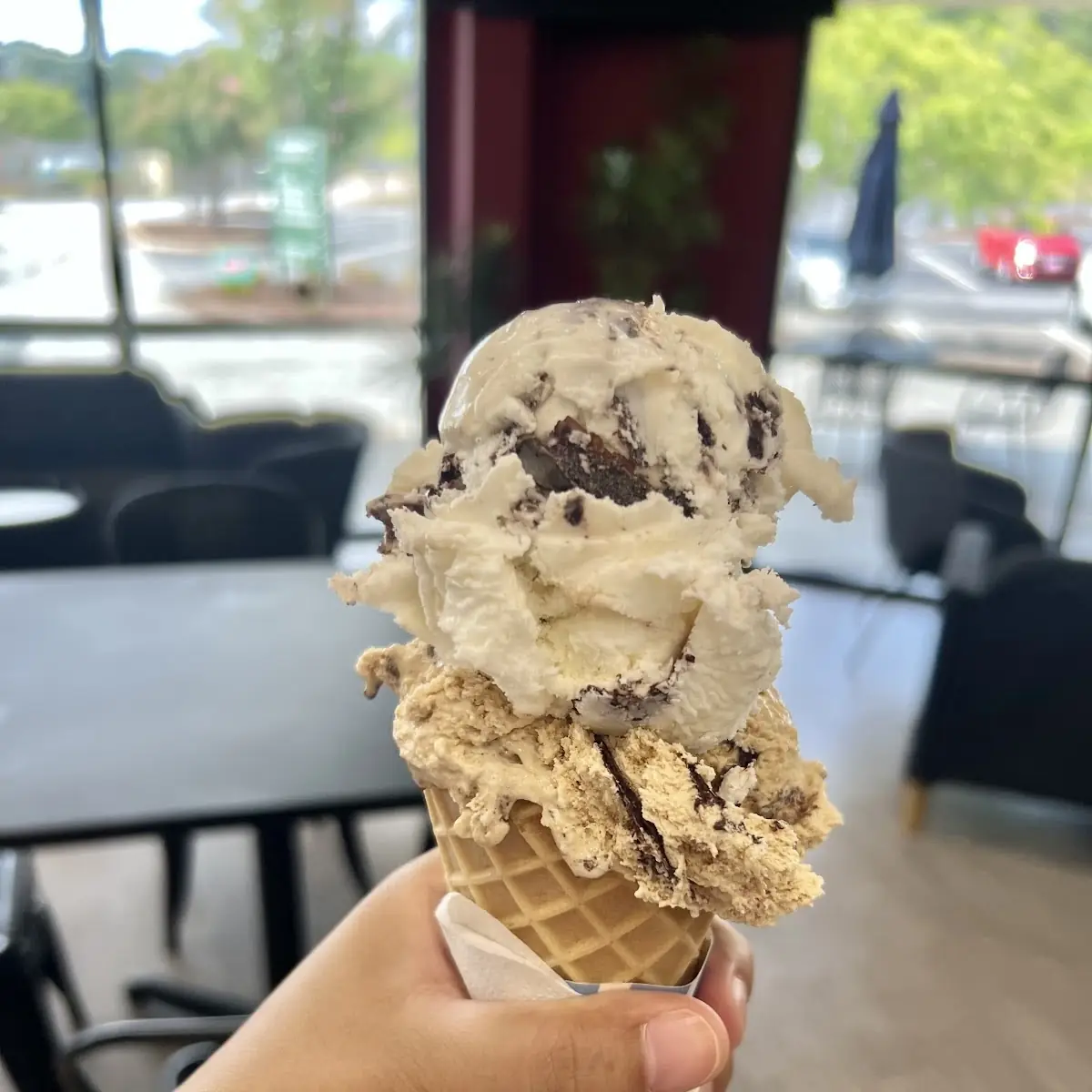 Double Scoop Ice Cream Cone