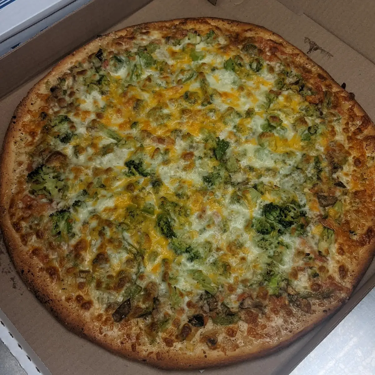 Veggie Pizza Thin Crust