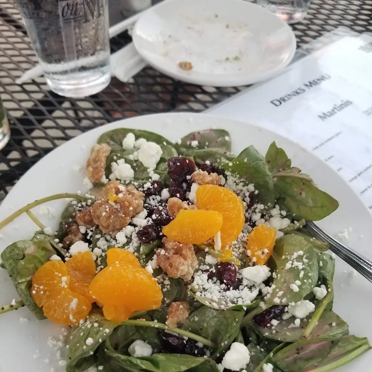 Goat Cheese Spinach Salad
