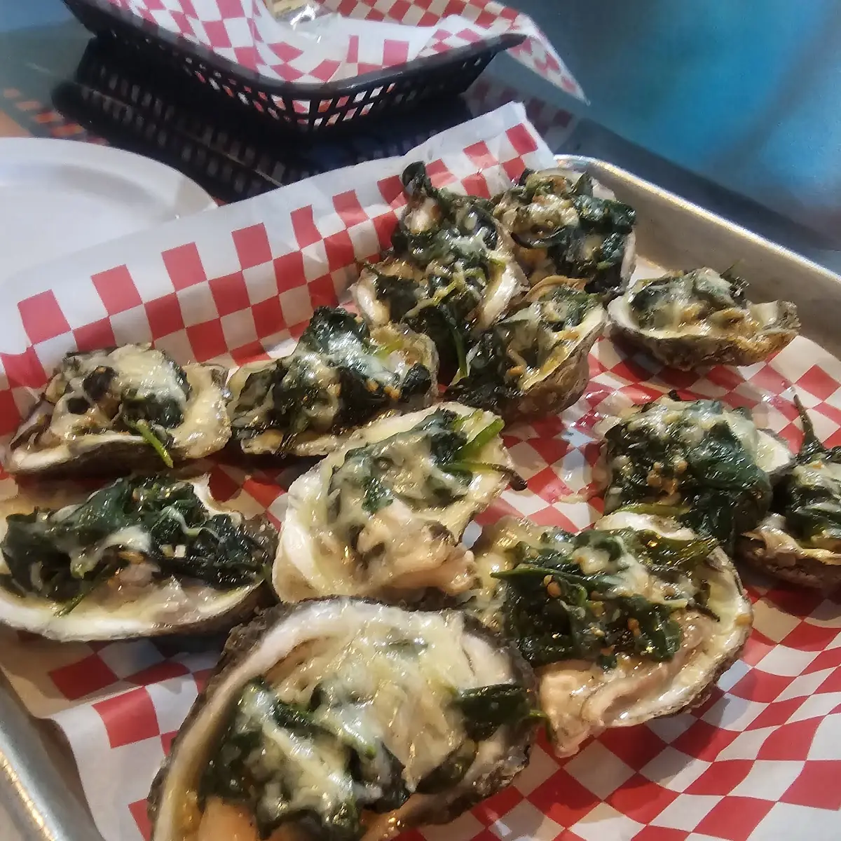 Garlic Parm Oysters