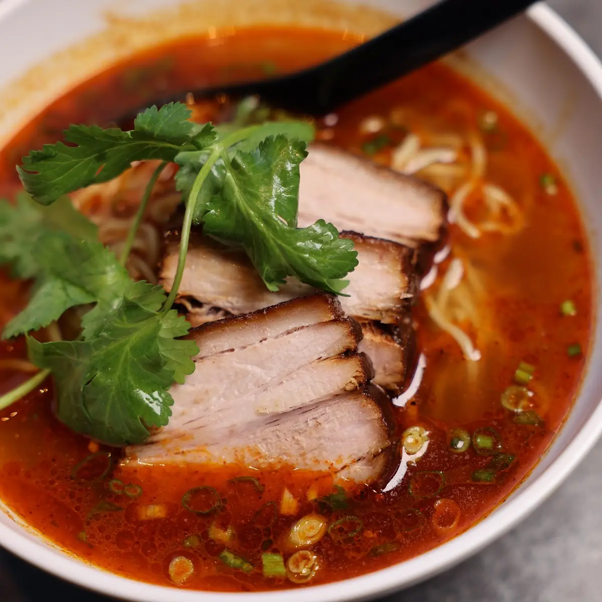 BBQ Pork Noodle Soup Bowl