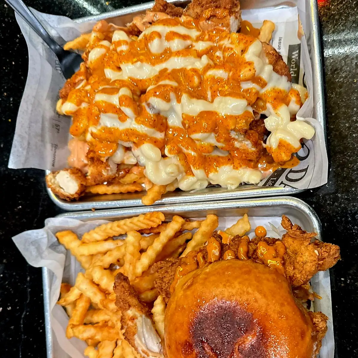Nashville Hot Chicken Sandwich Combo