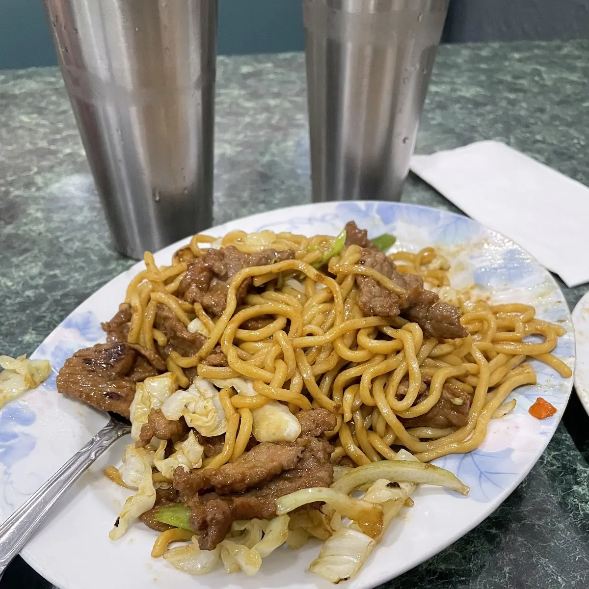 Chicken Lo Mein with Vegetables