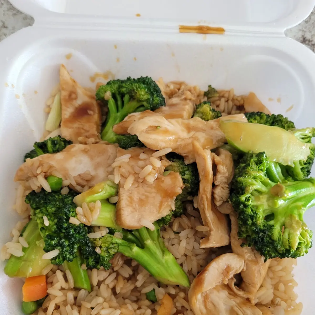 Steamed Chicken with Broccoli
