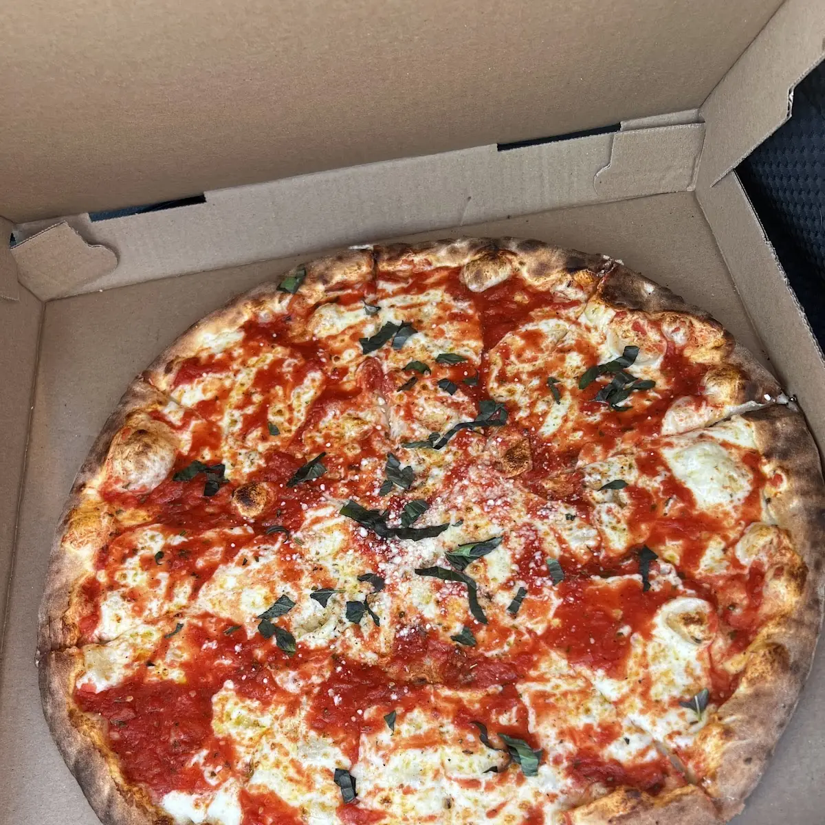 Margherita Pizza with Fresh Basil