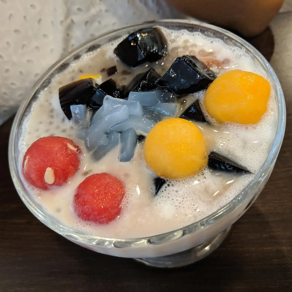 Mango Fresh Fruit Sago and Jelly