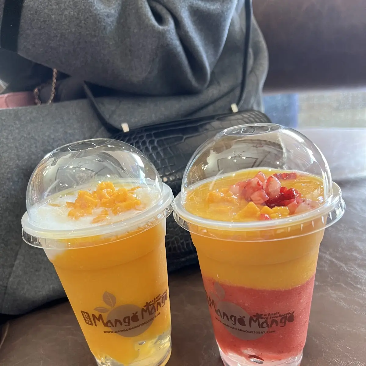 Mango Strawberry Slushee
