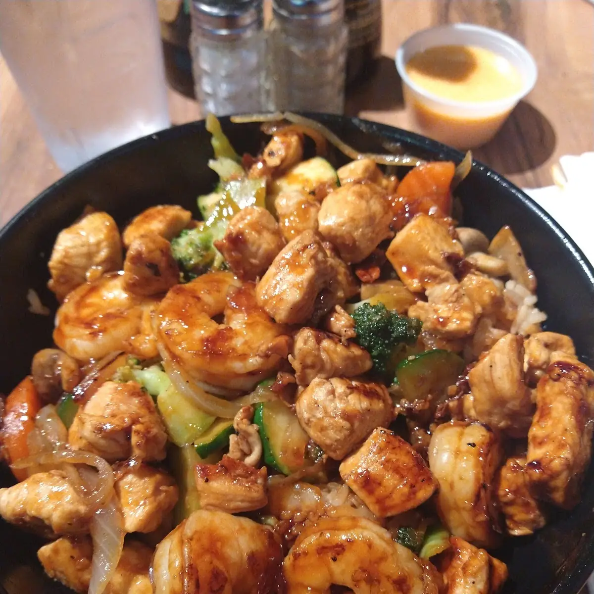 Jumbo Shrimp and Chicken Bowl