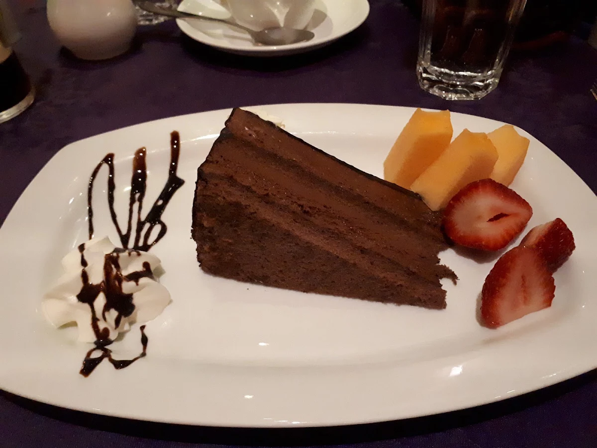 Chocolate Cake, Bumpkin's Restaurant & Lounge