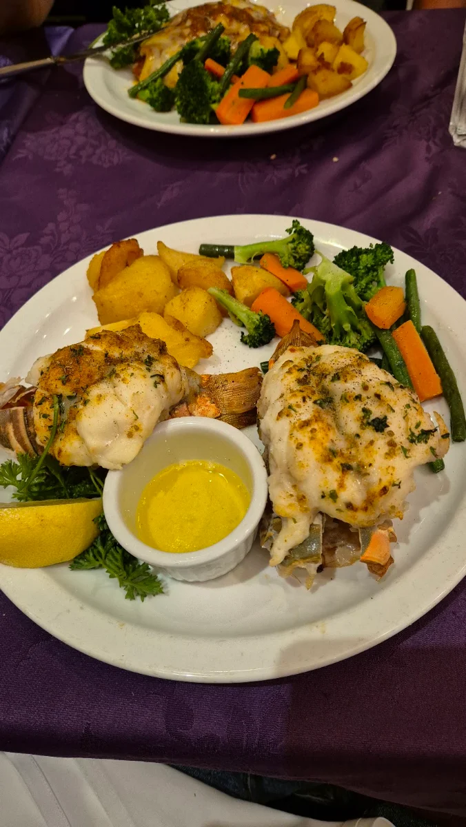 Lobster Tails, Bumpkin's Restaurant & Lounge