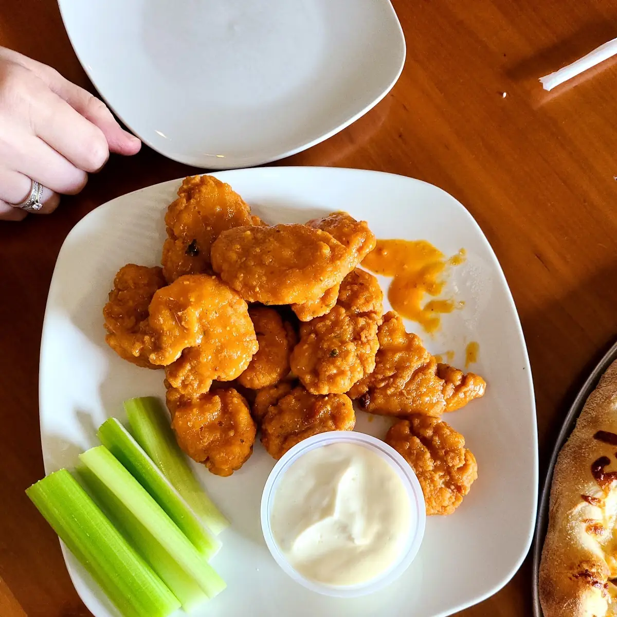 Boneless Chicken Wings with Everything Sauce