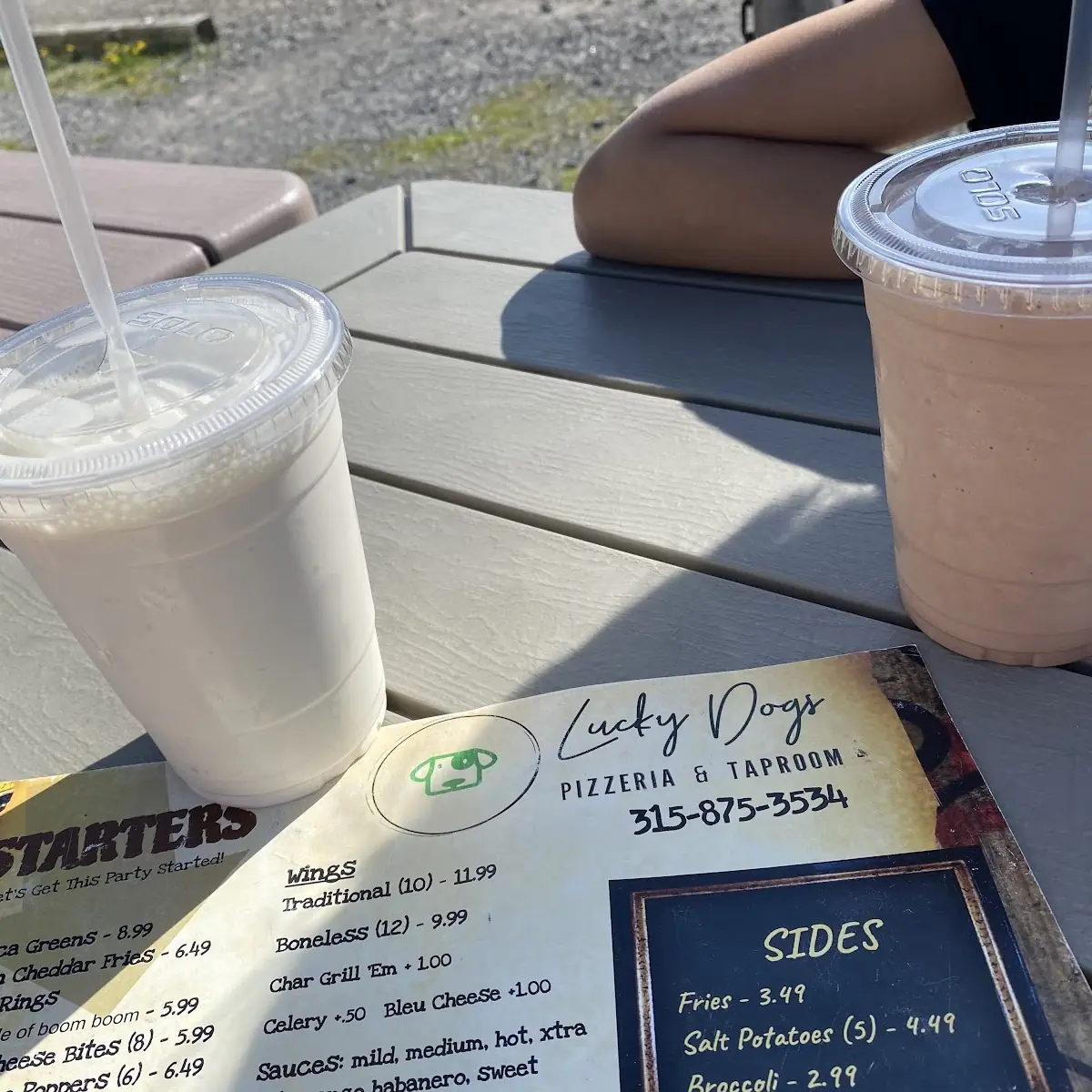 Vanilla and Chocolate Shake