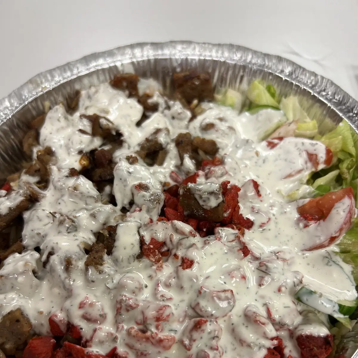 Lamb Halal Rice Bowl with Meat
