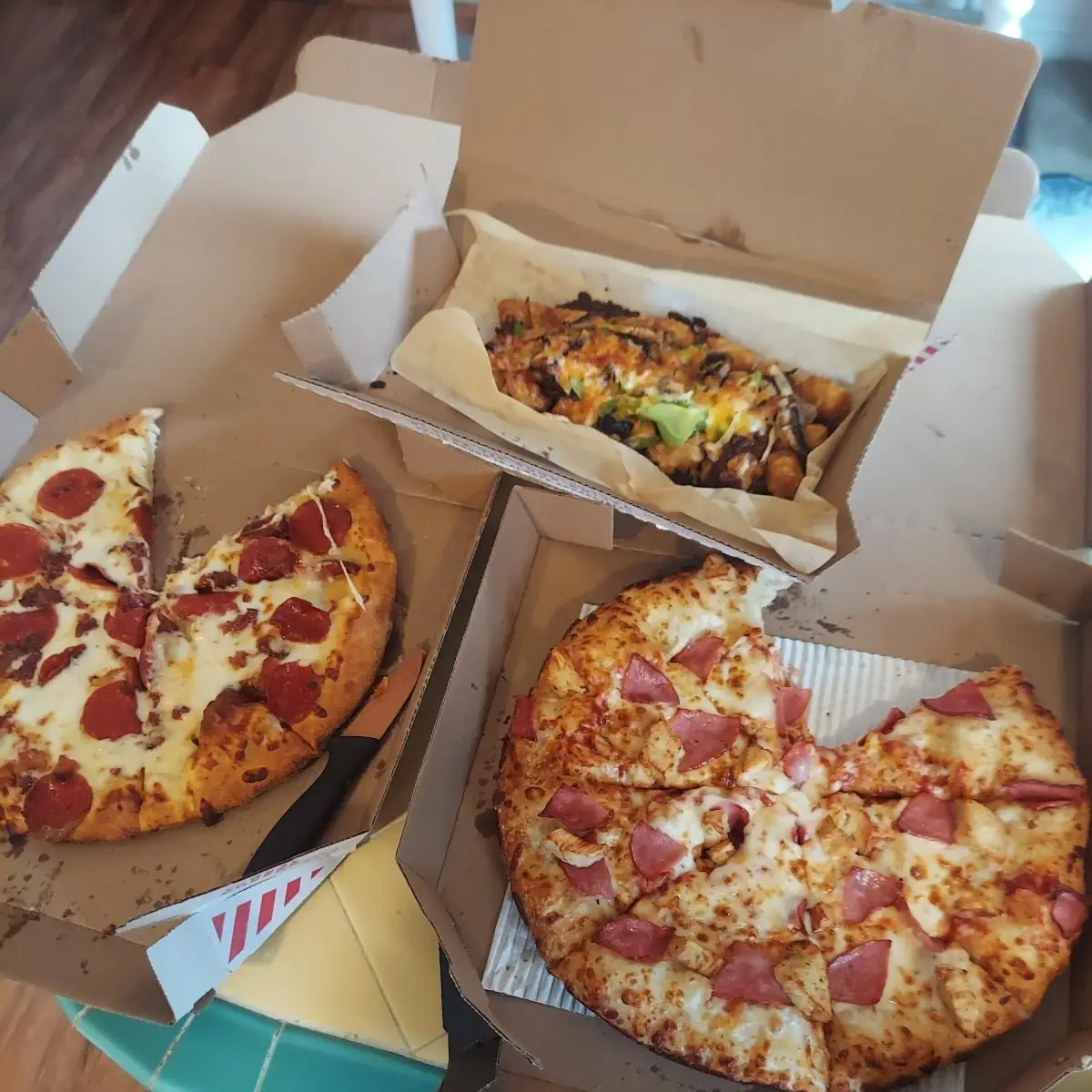 Pepperoni Pizza & Chicken