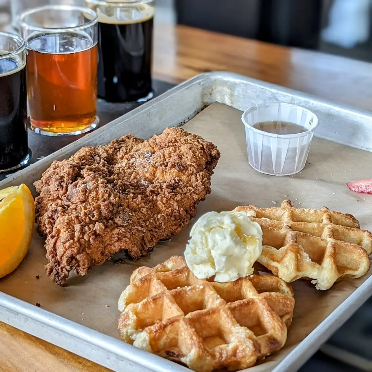 Fried Chicken & Waffle