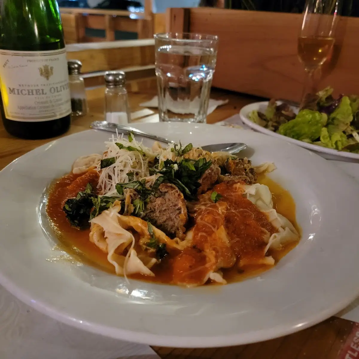 Filet Mignon Meatball Pasta