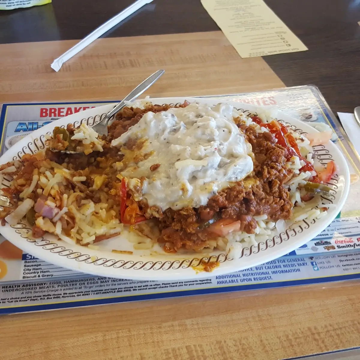Hash Browns Scattered All the Way