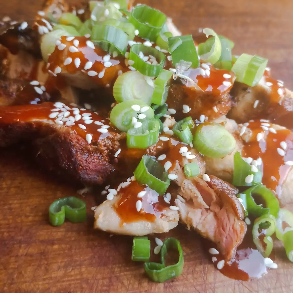 Smoked Chicken - Gochujang Style