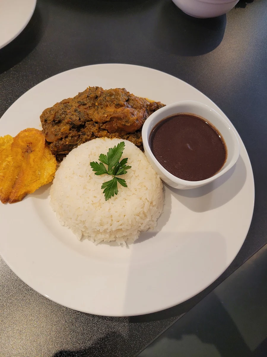 Légume Riz Blanc Sauce Pois