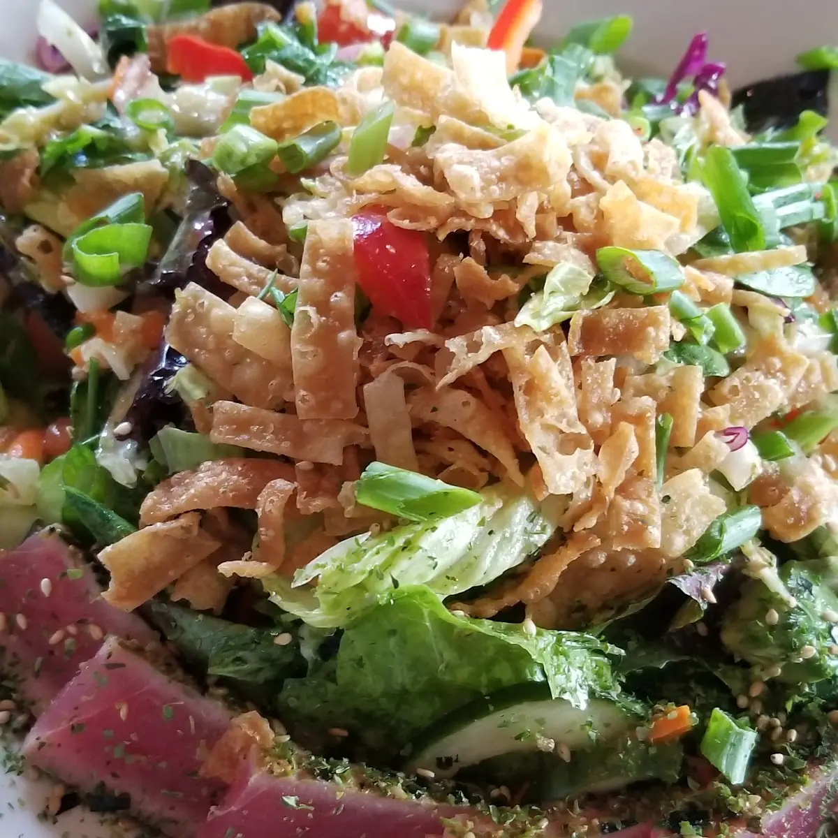 Enlightened Seared Ahi Salad