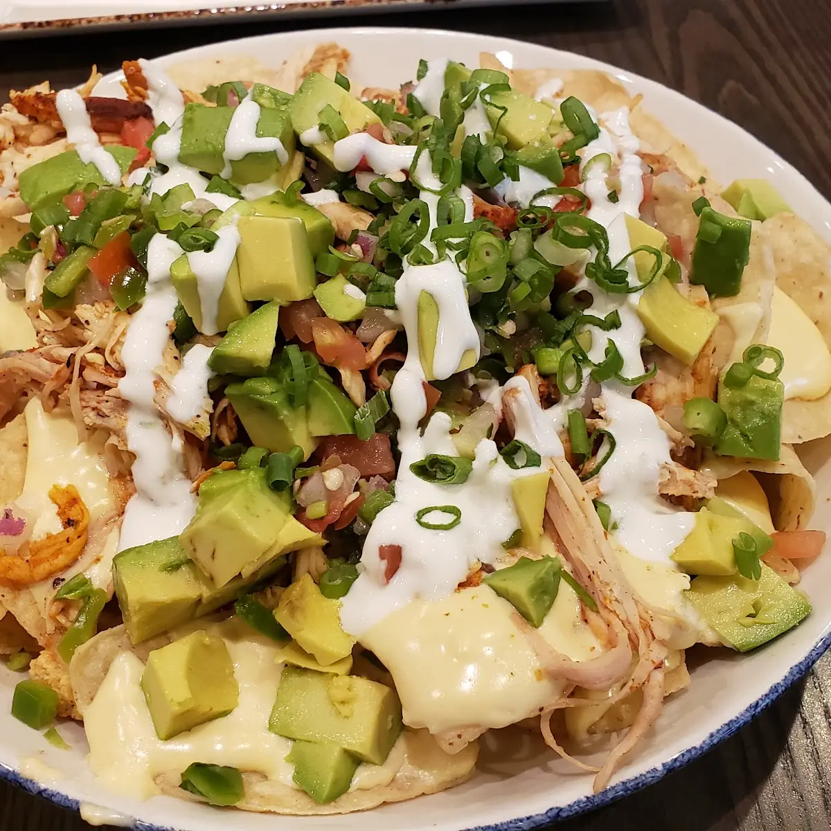 Achiote Chicken Nachos
