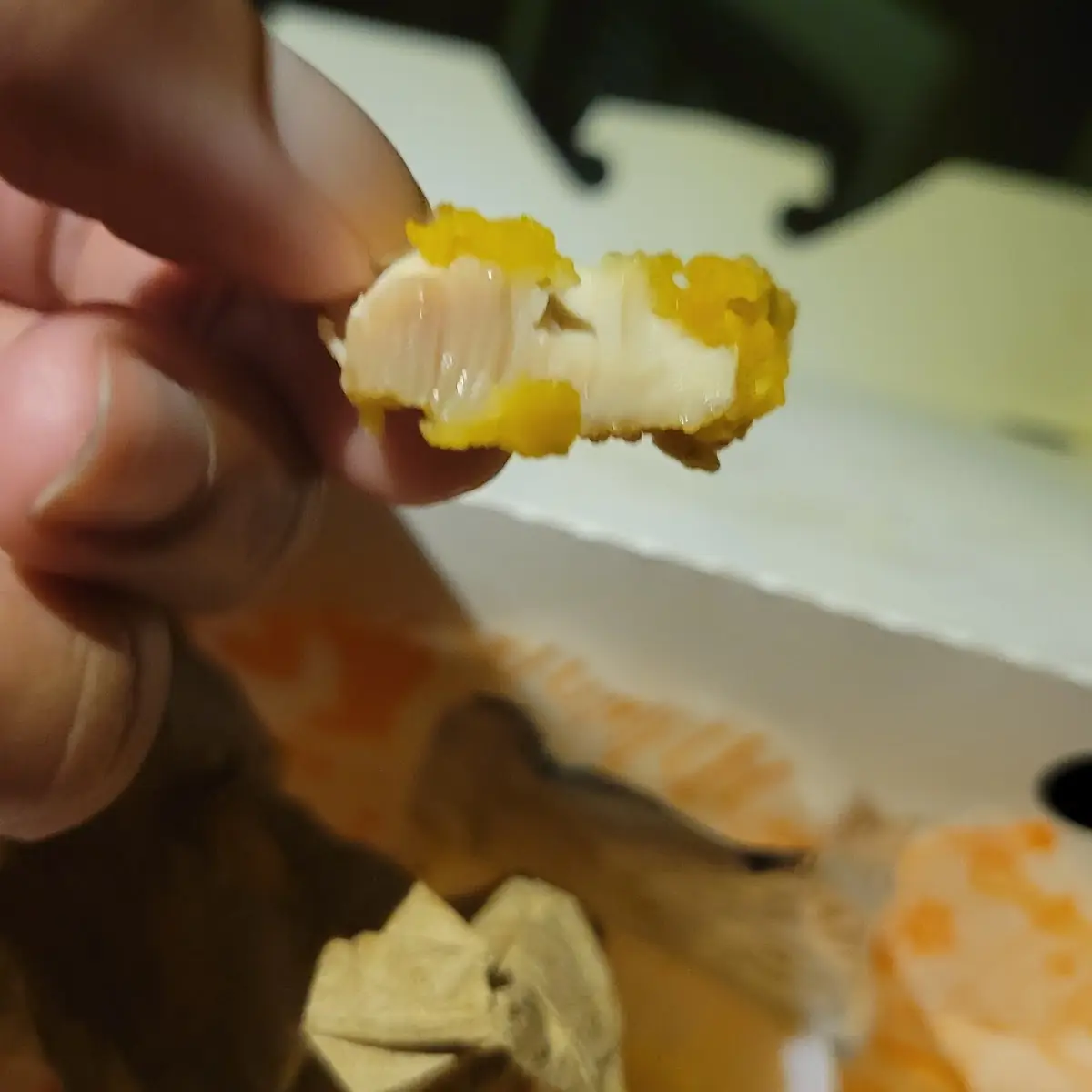 Raw Chicken Tender