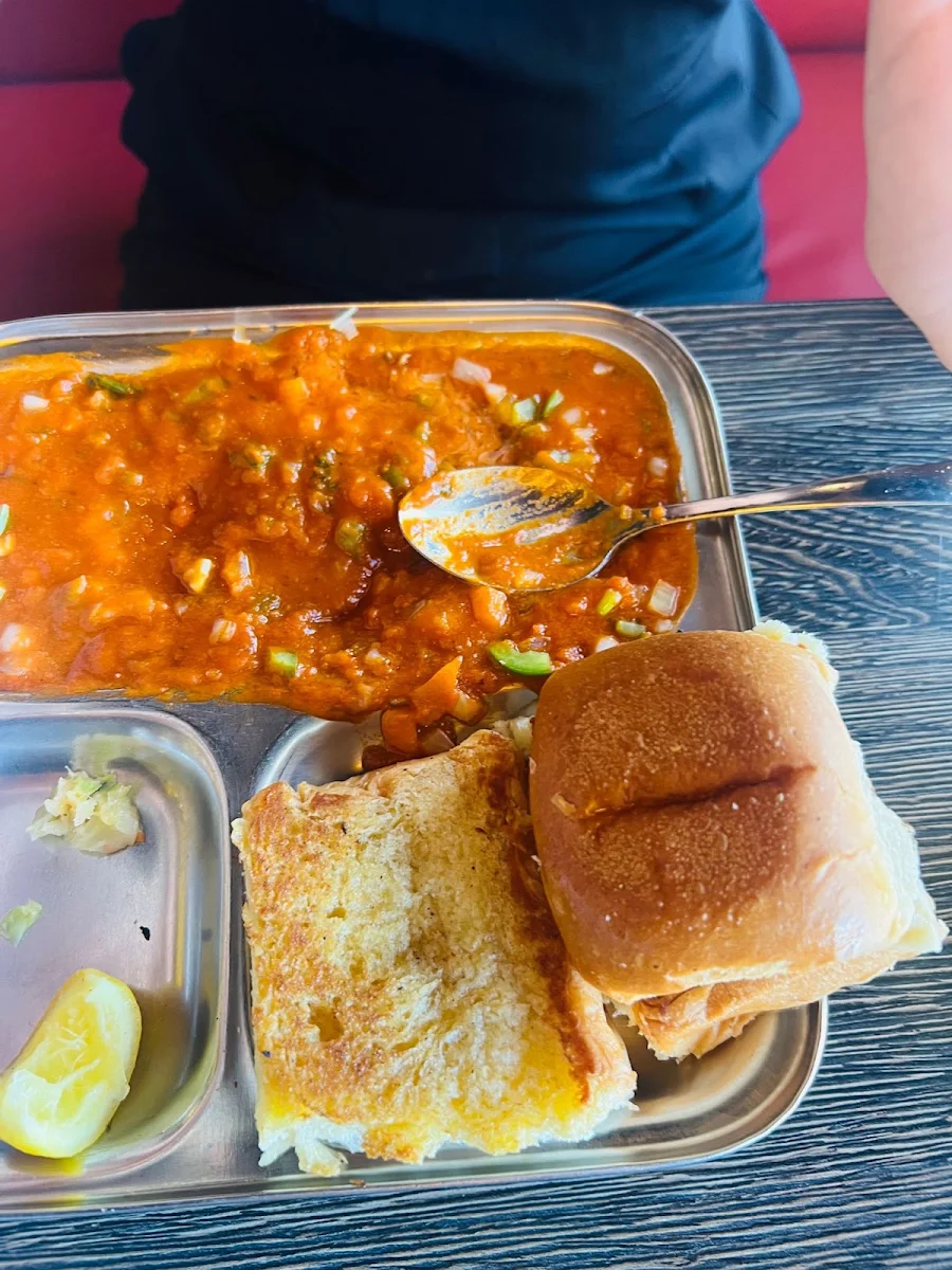 Cheese Pav Bhaji