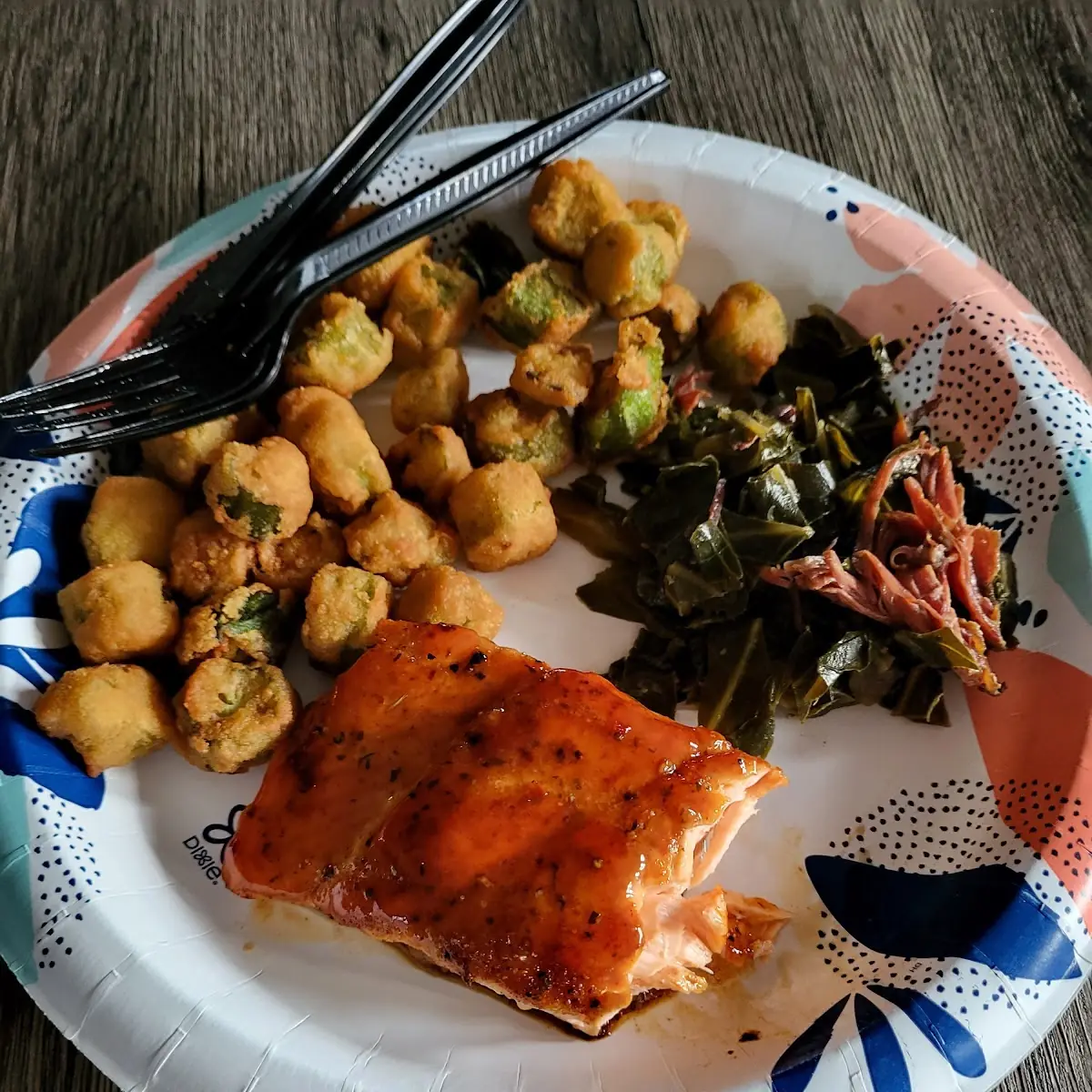 Grilled Glazed Salmon