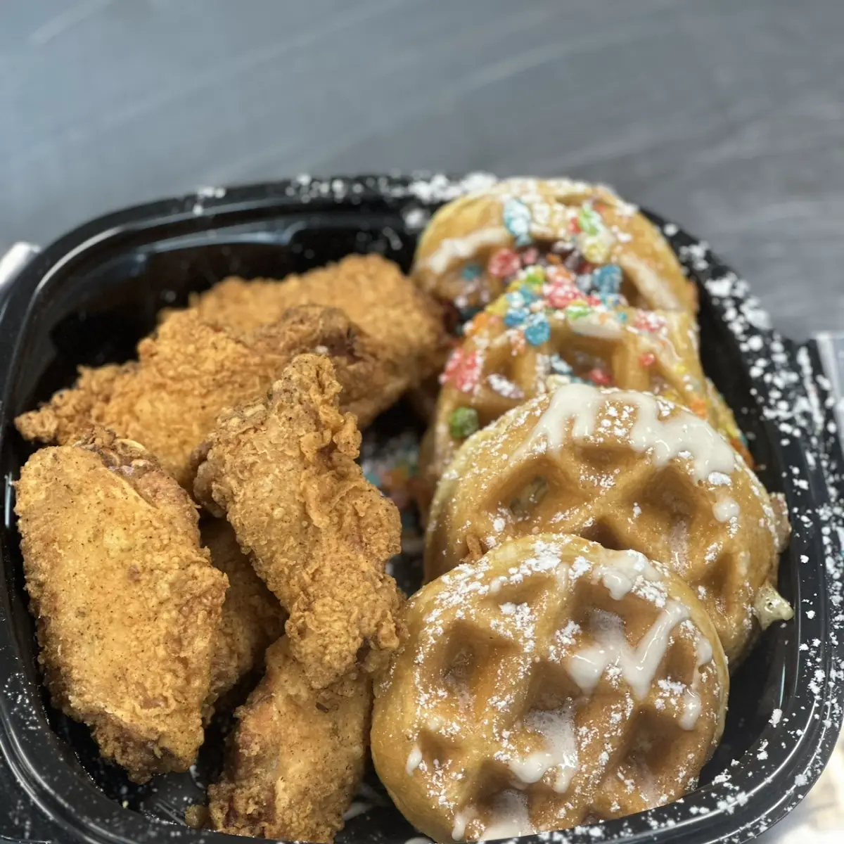 Jr Chicken & Waffles