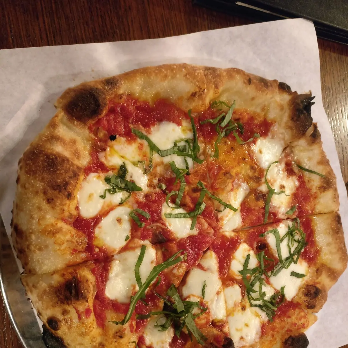 Sausage & Pepperoni Pizza with Spicy Honey Drizzle