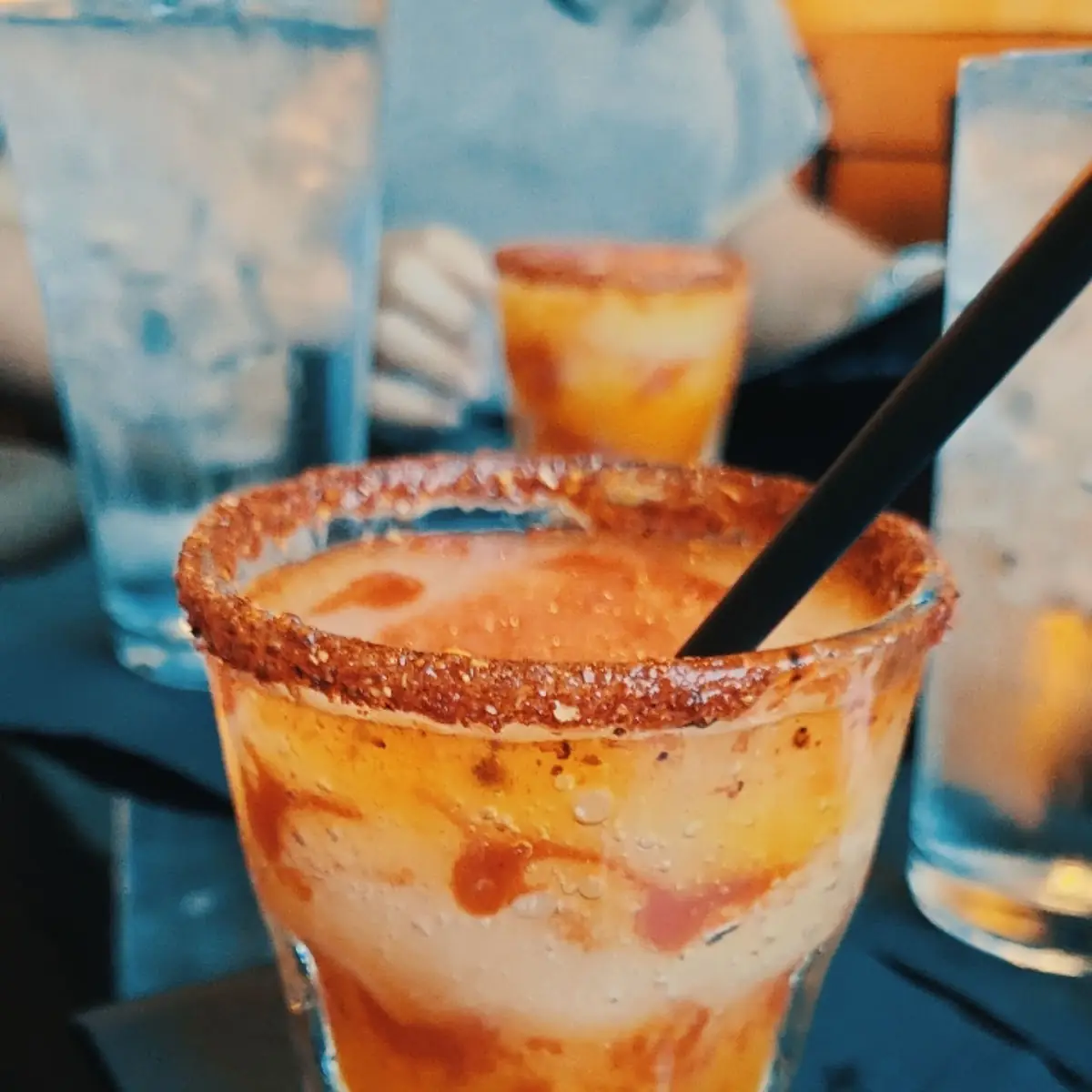 Frozen Mango Chamoy Margarita