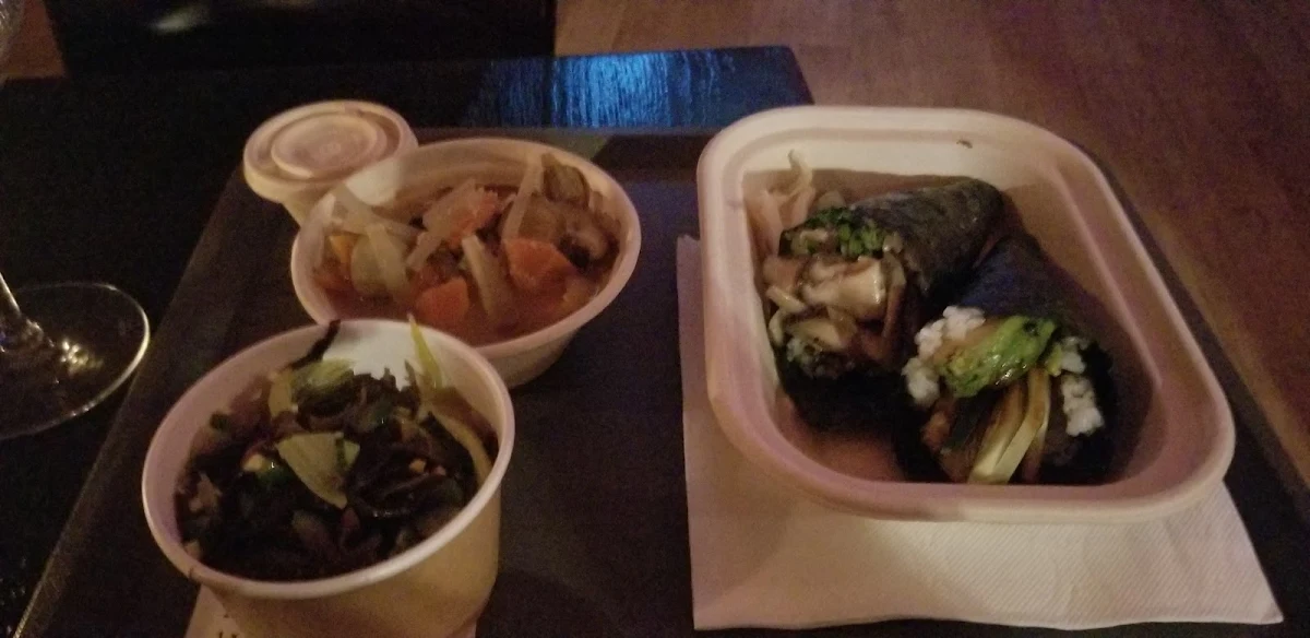 Micro Dose with Miso Soup and Seaweed Salad