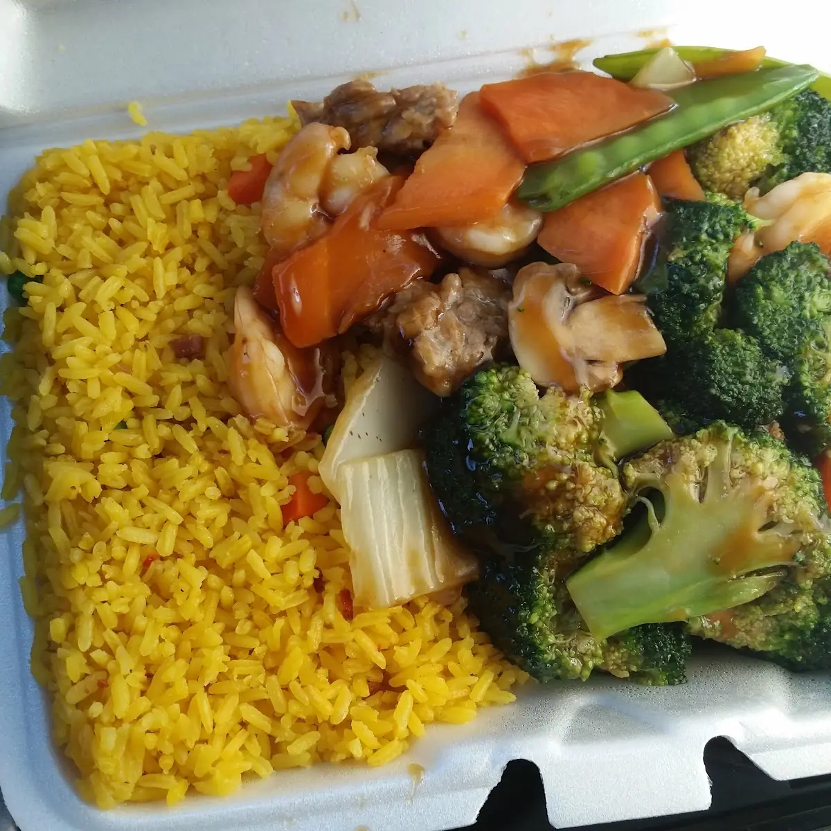 Beef Broccoli with Shrimp