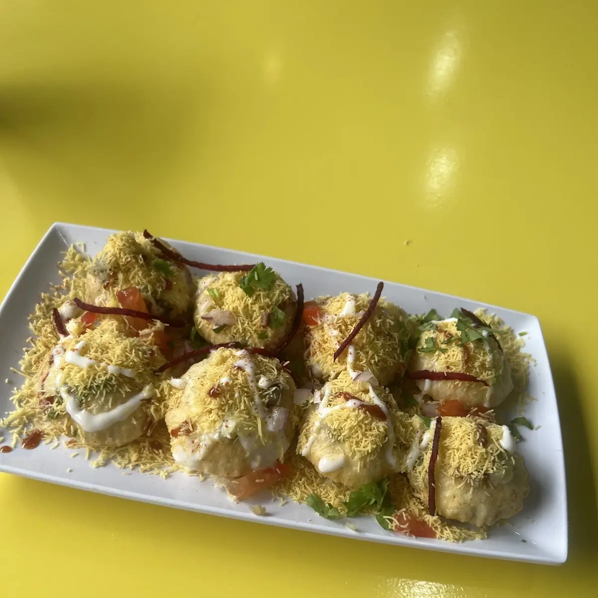 Cheese Sev Puri