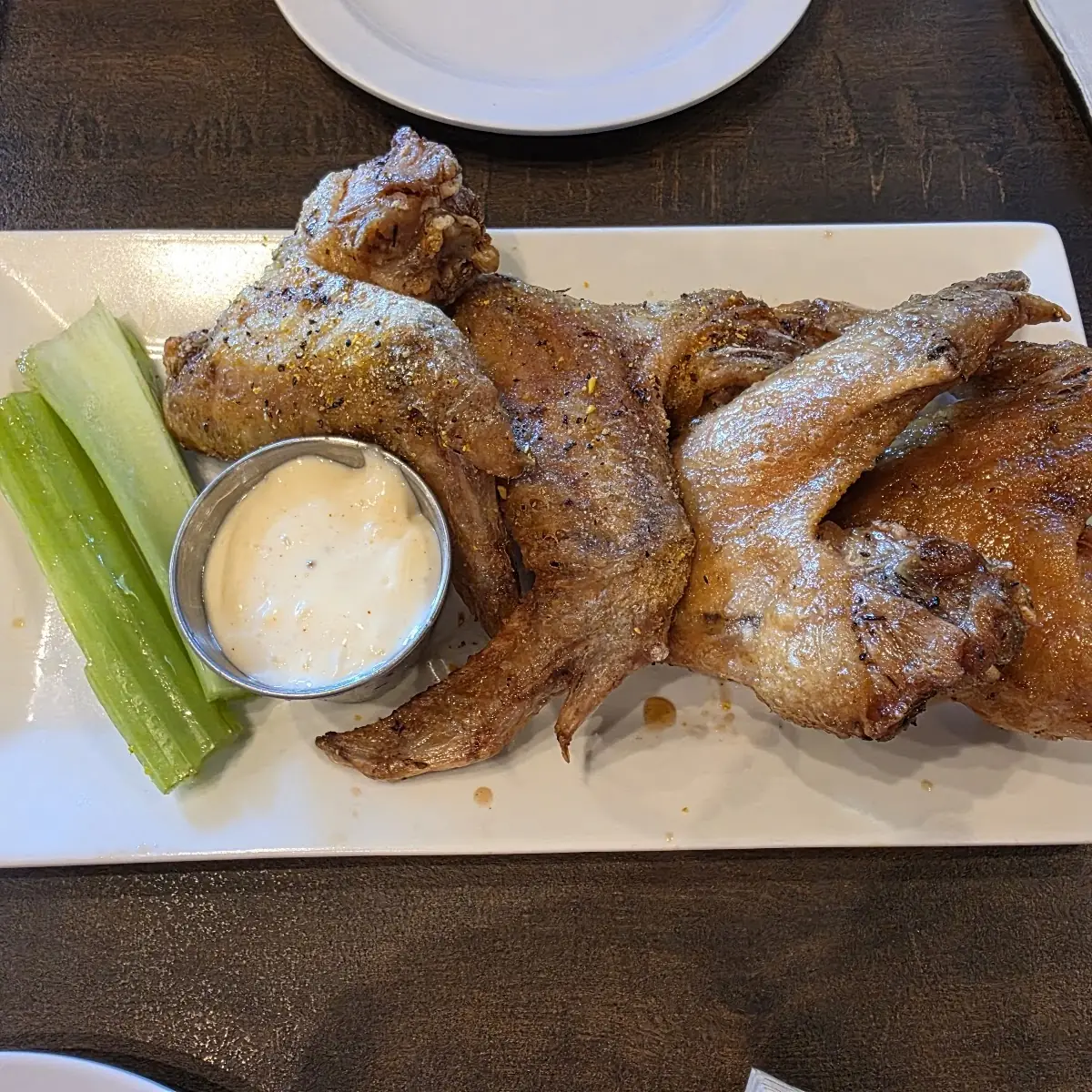 Crispy Chicken Wings with Sauces