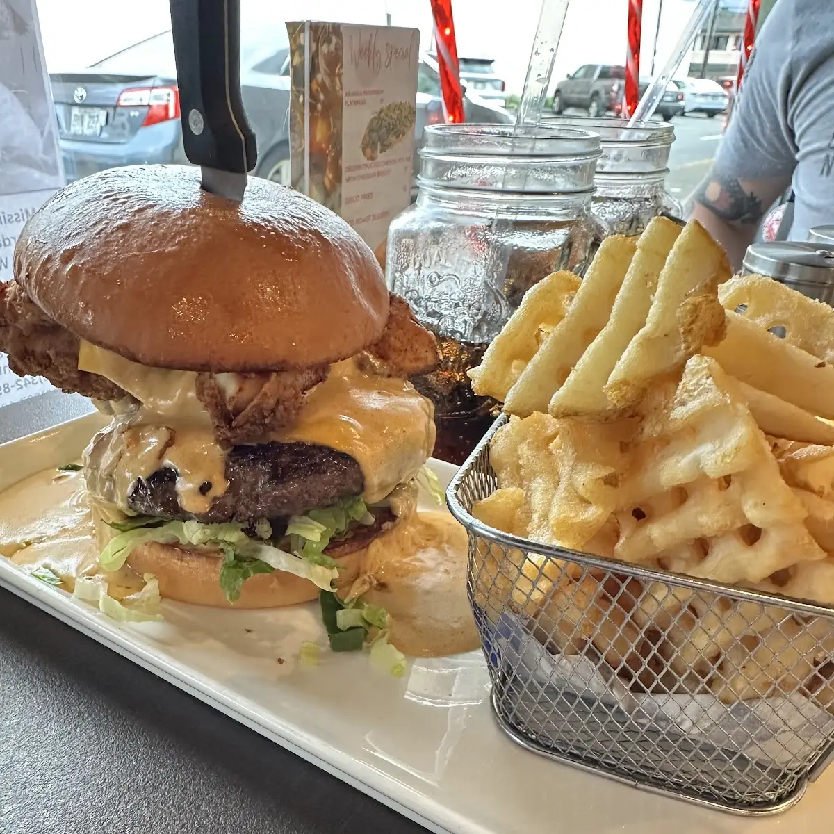 Double Down Burger