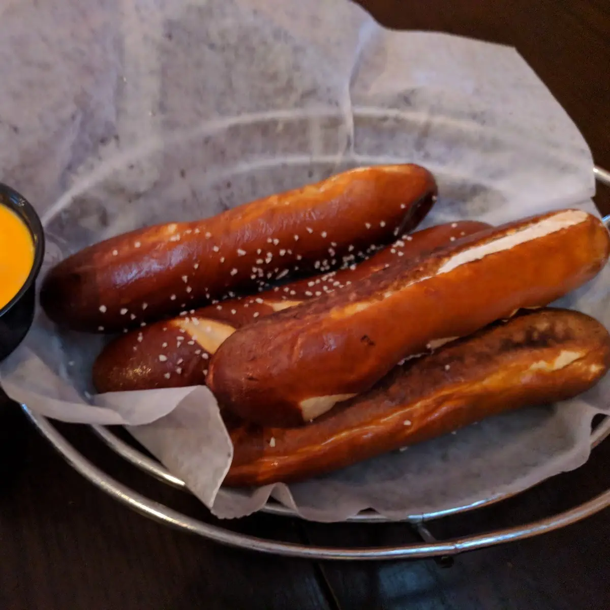 Pretzel Sticks with Beer Cheese