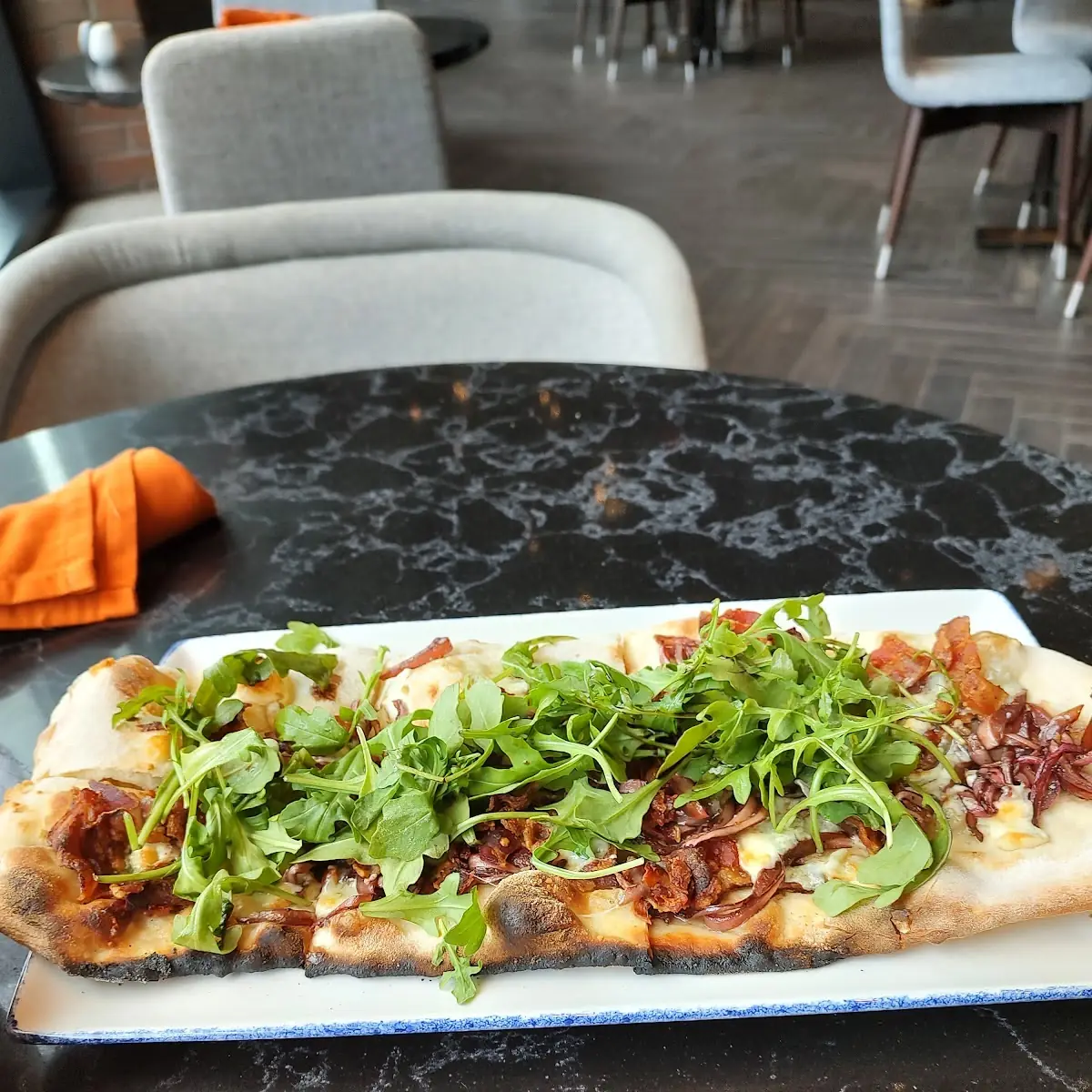 Bacon Bleu Flatbread Pizza