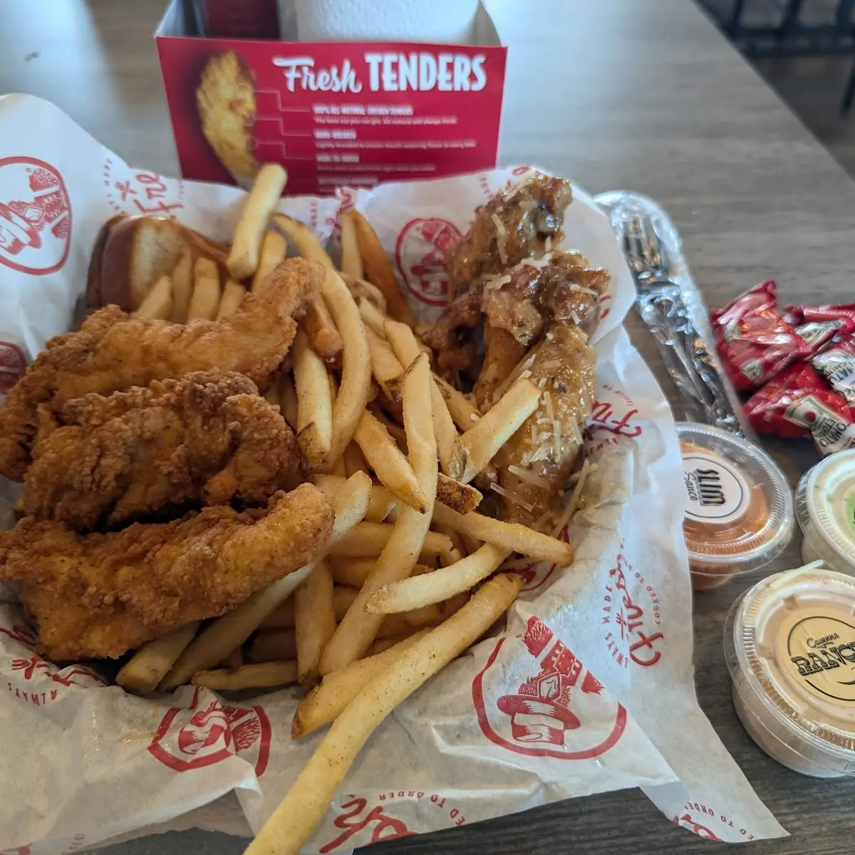 Fried Chicken Tender Meal