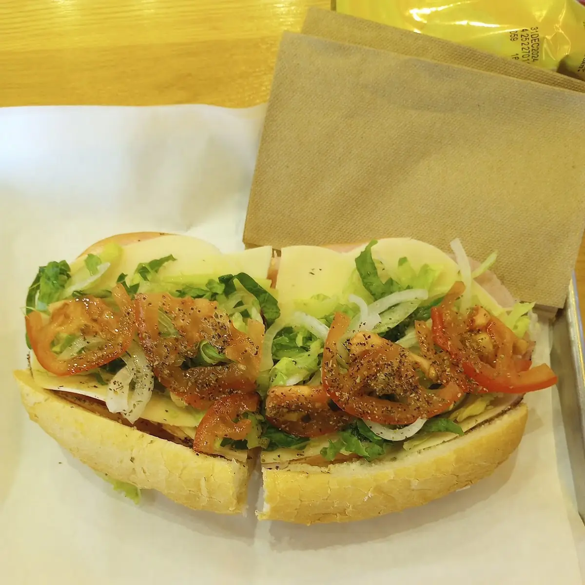 Medium 10-Inch Sub Sandwich