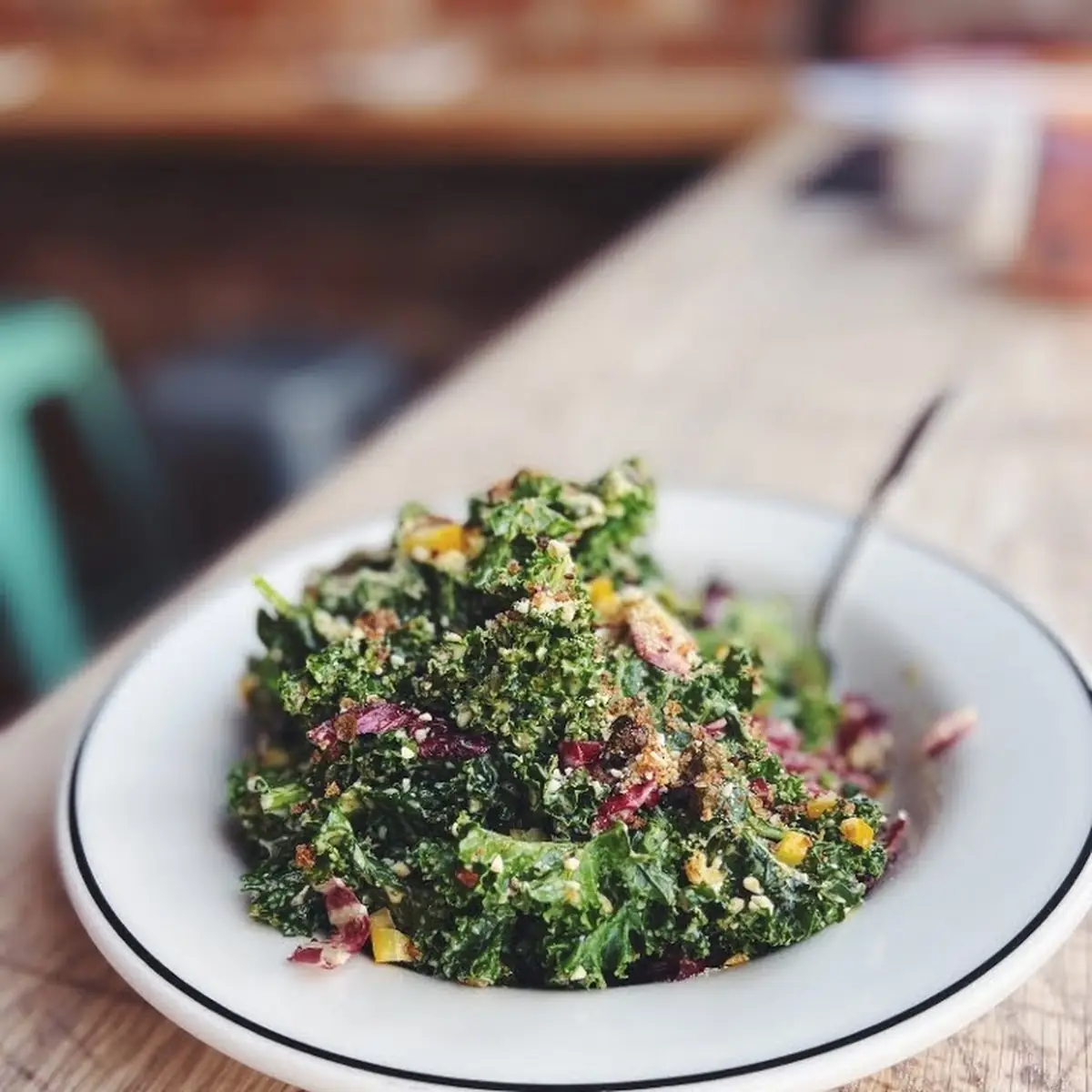 Kale Salad with Parmesan