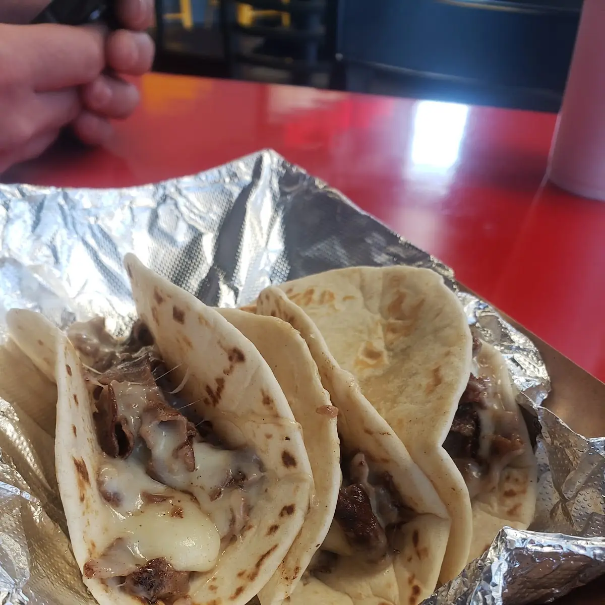 Philly Cheesesteak Tacos