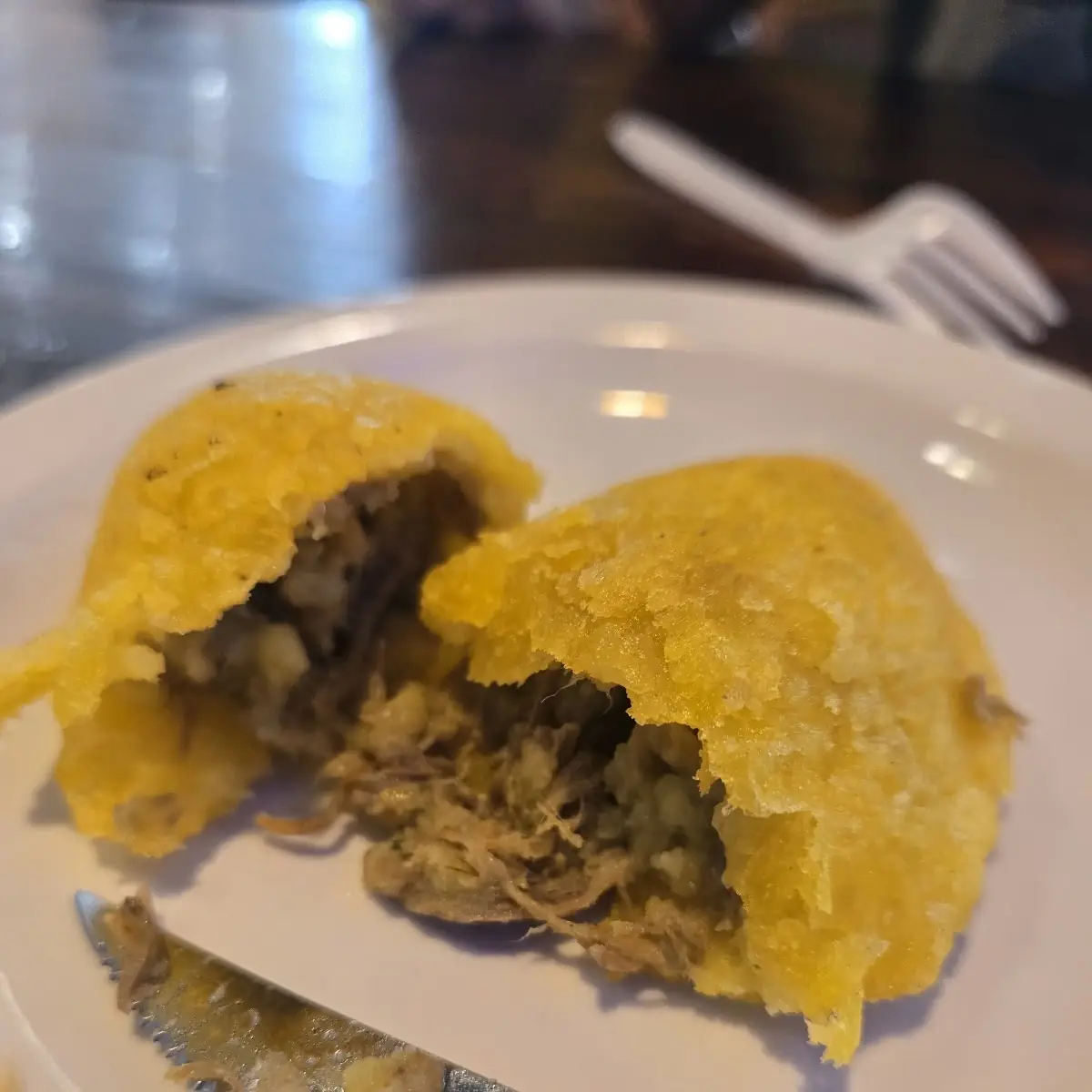 Pulled Beef Empanada