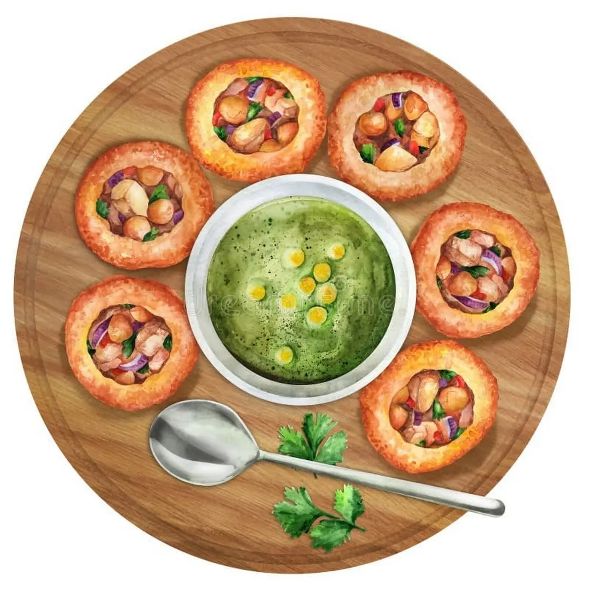 Gol Gappe Pani Puri